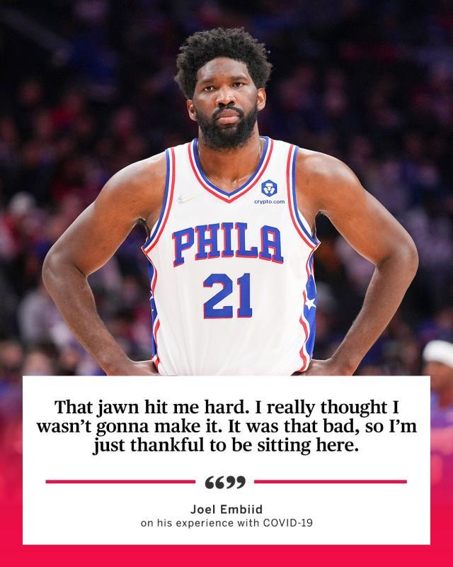 kaiyun-两战33中7疯狂打铁！恩比德新冠痊愈但手感全无